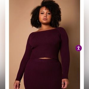 Rebdolls cropped sweater